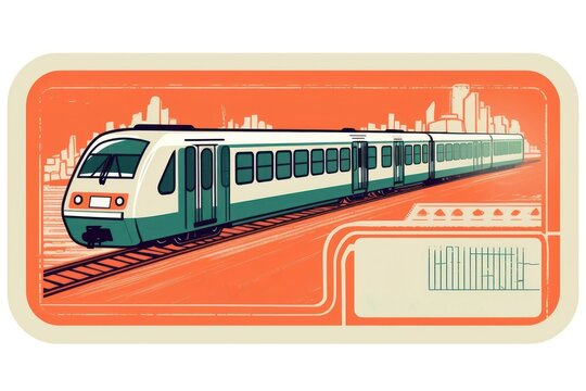 Train transportation vehicle railway.