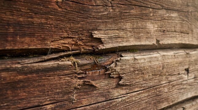 Weathered wooden plank texture featuring dark brown aged timber surfaces for rustic home architectural design work.