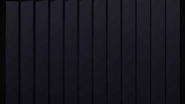 Minimalist dark background featuring vertical parallel stripes in matte black