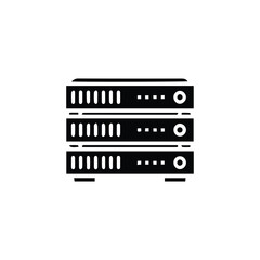 Fototapeta premium vector illustration of a server