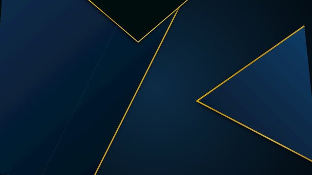 Abstract dark blue background with overlapping geometric triangle shapes