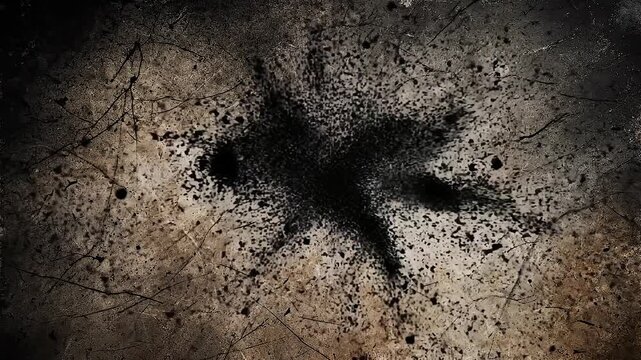 Dark grunge texture background with rust stains and scratches for vintage design and distressed effects