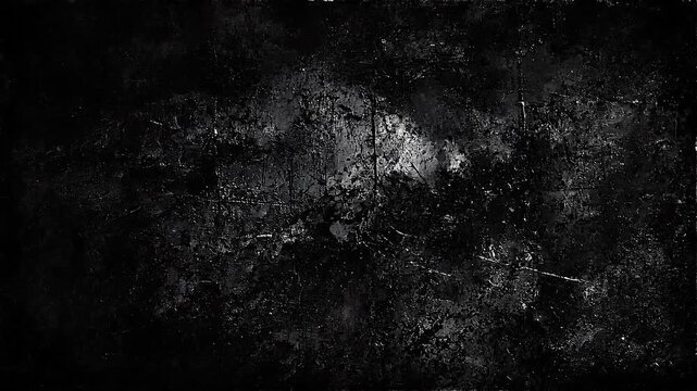 Dark textured black grunge background with abstract rough surface and distressed patterns