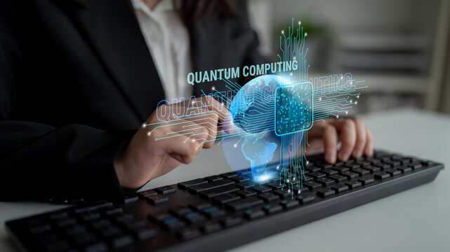 The future of global high-performance computing with quantum technology. This innovation in computing will solve complex problems. Motif