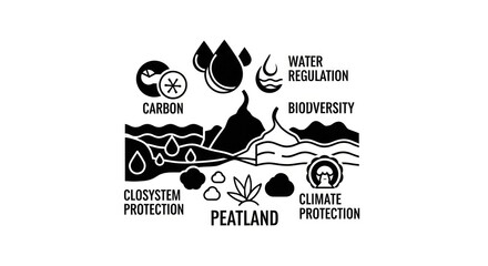 Naklejka premium Environmental protection and conservation concept.