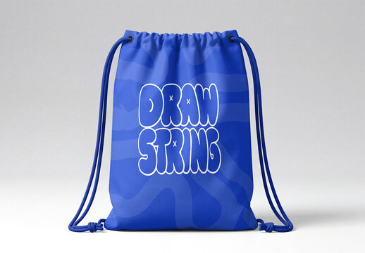Drawstring Bag Mockup