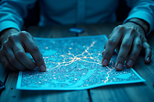 An&aacute;lisis de rutas en un mapa de ciudad: Planificaci&oacute;n de viaje y estrategia log&iacute;stica