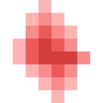 pixel art of censored wound