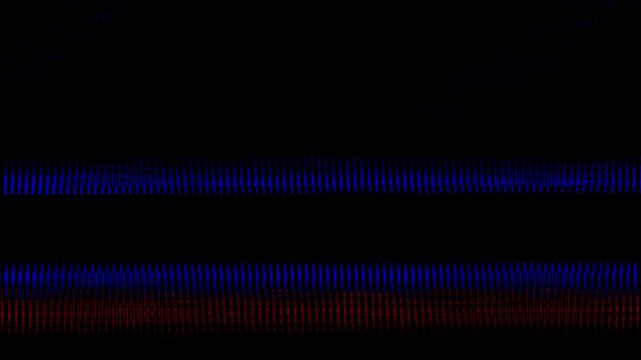Authentic vhs glitch overlay with rgb distortion, broadcast noise and digital artifacts