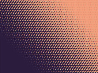 Obraz premium Retro Halftone Dots Gradient Background