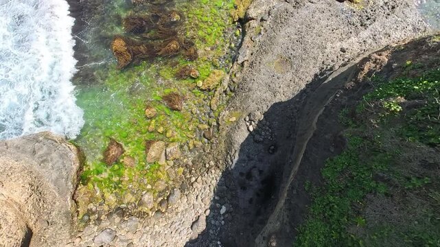Sea and Cave Lanscape - Philippines - Ilocos Norte