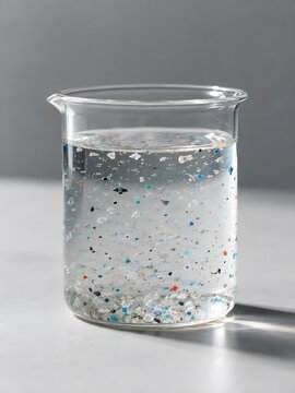 microplastic laboratory water sample material sample