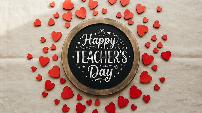 Celebrating the profound impact and dedication of educators on teacher's day with gratitude and heartfelt appreciation for their tireless work