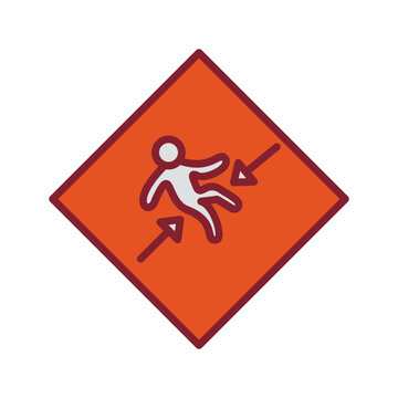 Crush Zone Vector Icon