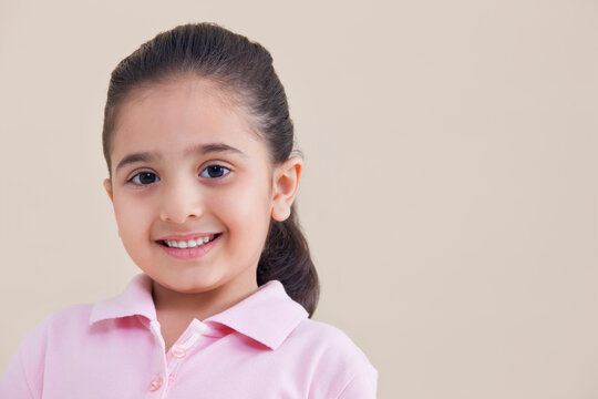 Portrait of a young girl