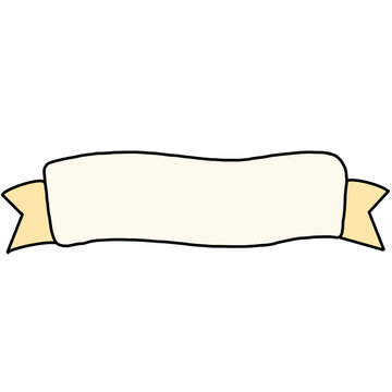 vector illustration of a spech ribbon