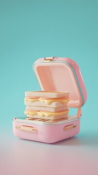 pink makeup kit