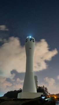 lighthouse in the sky