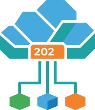 Cloud Network 2027 Data Connectivity Icon