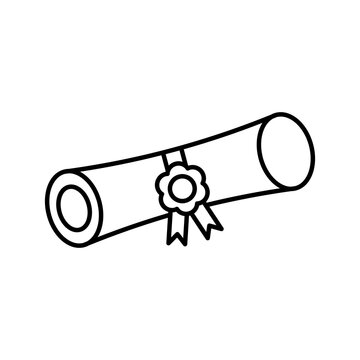 Diploma Scroll Icon