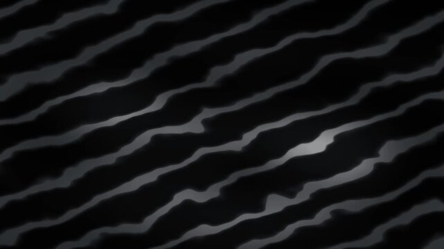Dark wavy diagonal lines forming a seamless abstract looping background pattern