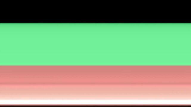 Abstract seamless looping background with horizontal color bands for tech presentations