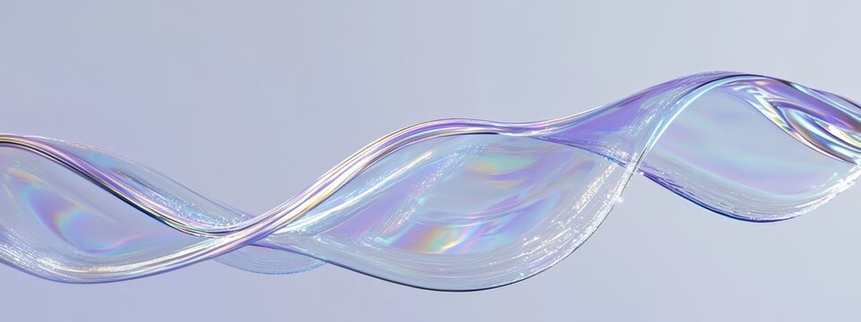 Captivating thin film spectral effects displayed through vivid gradients.