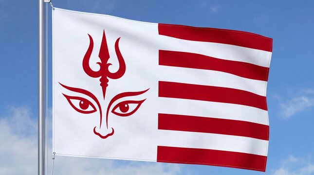 Durga Puja Flag