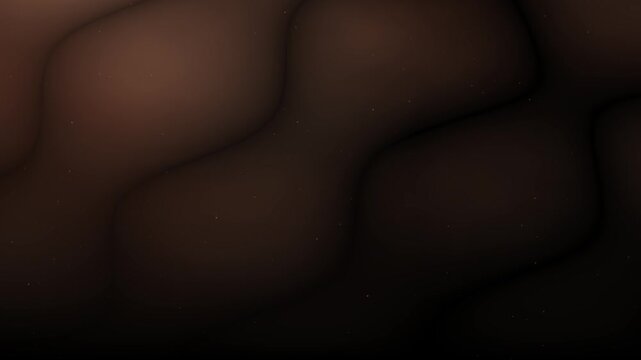 Seamless looping dark brown abstract background with subtle wavy patterns for tech visuals