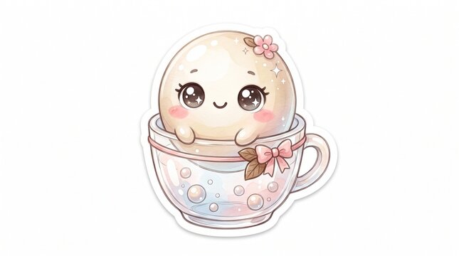 Adorable kawaii sticker collection filled with cute characters, pastel colors, sweet expressions, and charming little details! Perfect for adding a touch of cuteness and joy to your everyday moments.