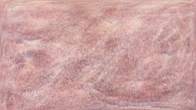 Abstract warm pink and dusty rose watercolor wash texture background with soft cloud like texture