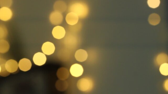 Christmas background with lights, bokeh design