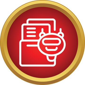 Robot automating digital document processing and content generation