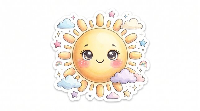 Adorable kawaii sticker collection filled with cute characters, pastel colors, sweet expressions, and charming little details! Perfect for adding a touch of cuteness and joy to your everyday moments.