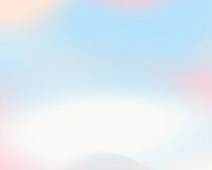 Fototapeta premium Abstract dreamy pastel cloud gradient background with soft lavender blue and pink nacre colors