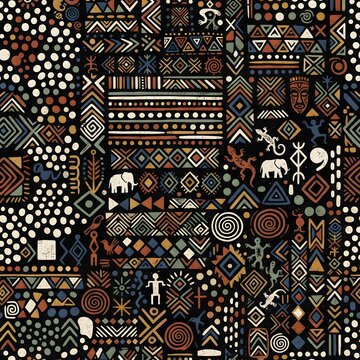 seamless geometric pattern