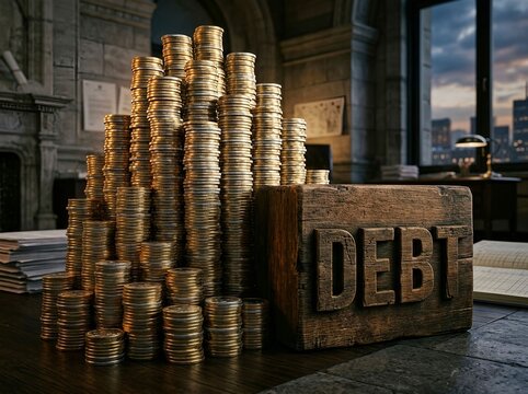 Debt and public finance. Government borrowing, fiscal deficit, public spending, budget pressure, sovereign debt, economic instability, taxation, and financial policy
