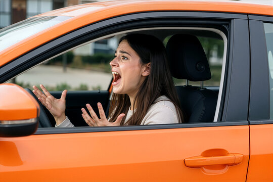 Angry Driver Yelling
