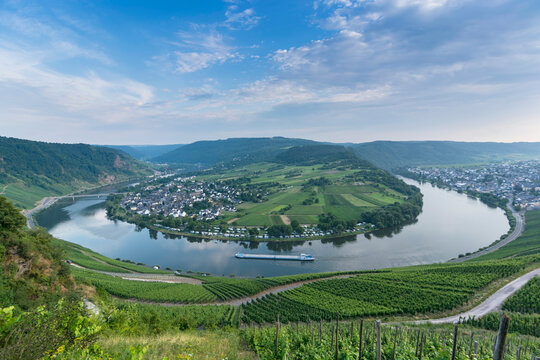 Germany, Rhineland-Palatinate, Moselle loop Kroev