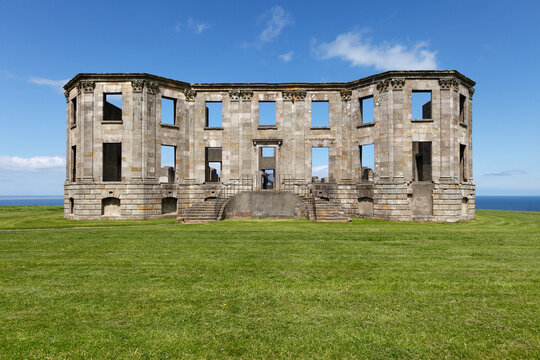 United Kingdom, Northern Ireland, County Derry, View of Downhill House