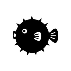 Cute Pufferfish Icon © Md