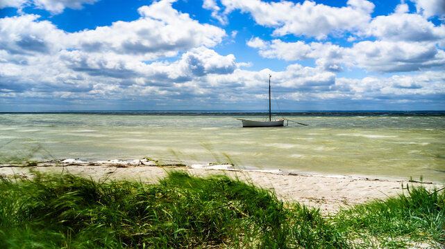 Baltic Sea  - view of the sea and beach
