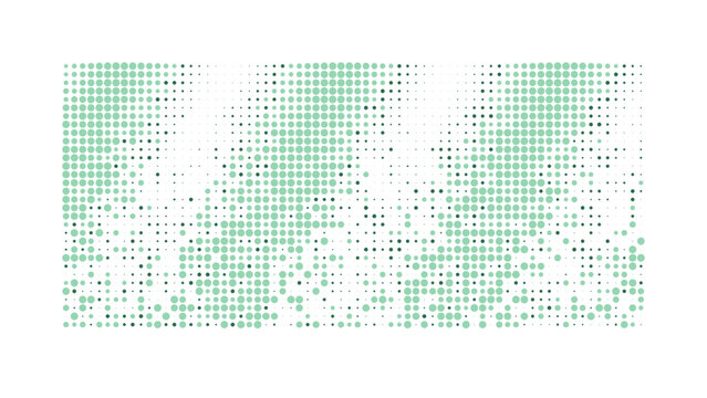 Mint green and black rectangular grid pattern with diagonal stripes, pixelated texture for digital backgrounds and abstract compositions