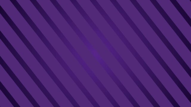 Purple diagonal stripes background, abstract violet geometric pattern, seamless looping motion graphic for video transitions