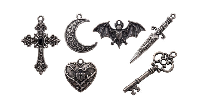 Ghotic charms product for halloween