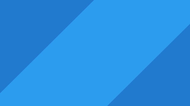 Blue diagonal geometric shape wipe video transition overlay loop on transparent background for editor