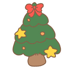 Fototapeta premium Christmas Holiday Sticker Set