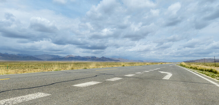 Scenic Highway Rest Area on Arid Plateau