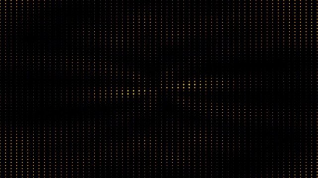 Abstract background with glowing orange dots on black
