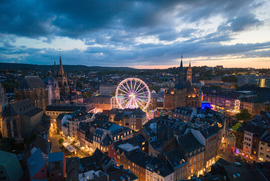 Aachen by night
